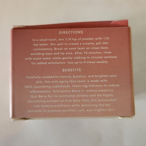 Apothekary Peak Bloom Exfoliating Rose Clay Mask - Picture 4 of 4